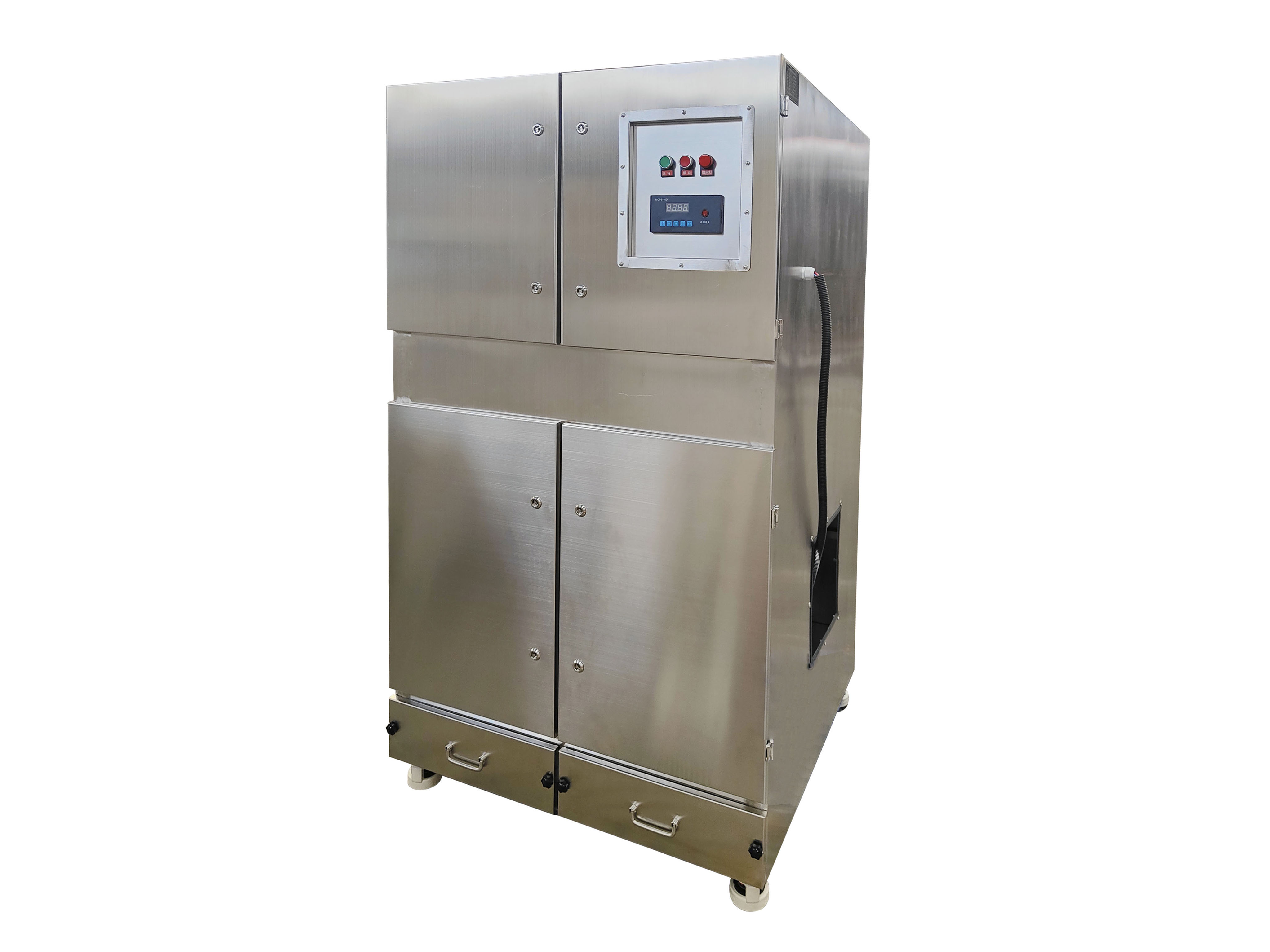 304不锈钢工业集尘器_5.5KW_多工位粉尘收集-上海科瑞博