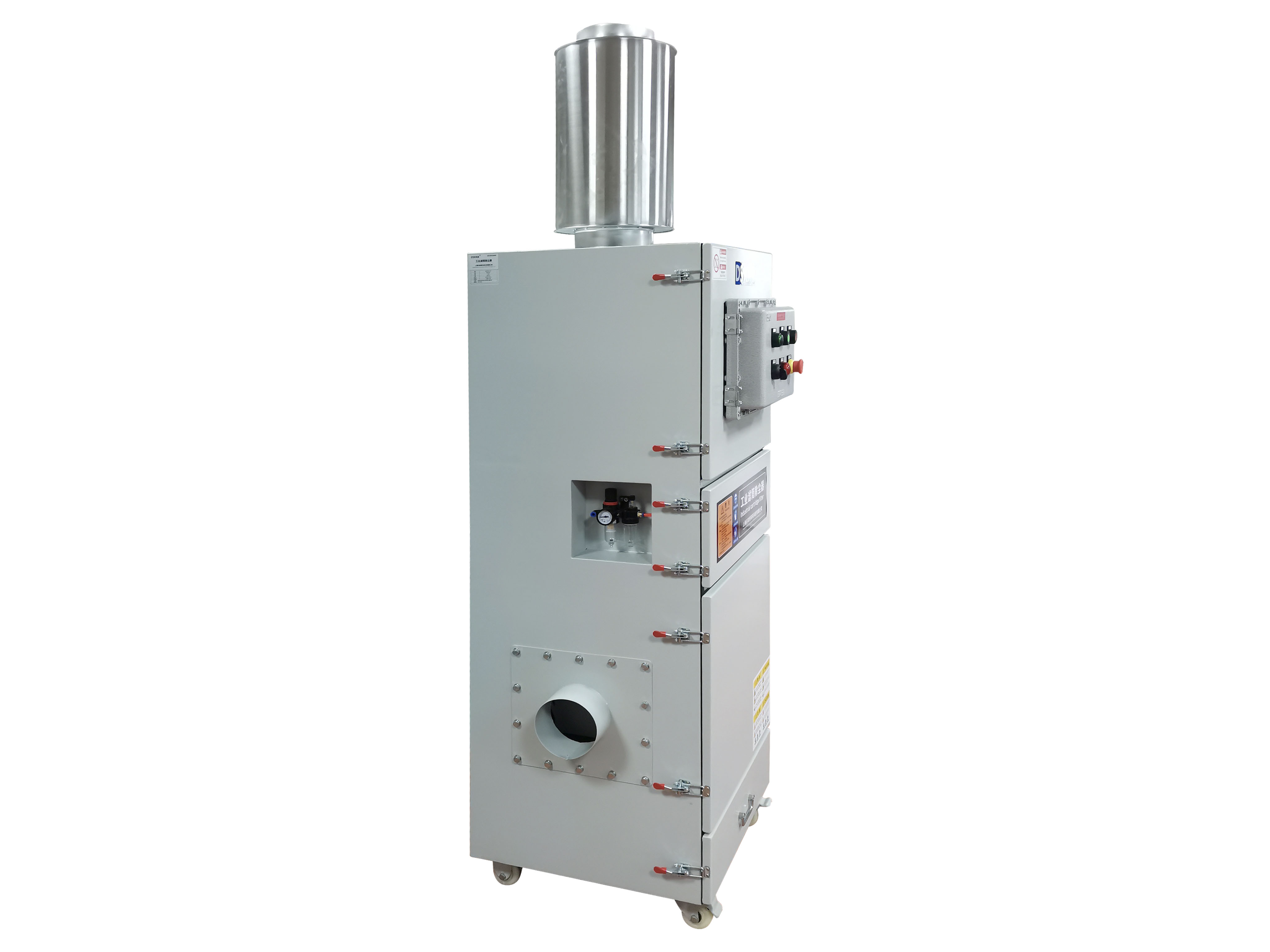 防爆集尘器_1.1KW配消音器_低噪粉尘收集-上海科瑞博