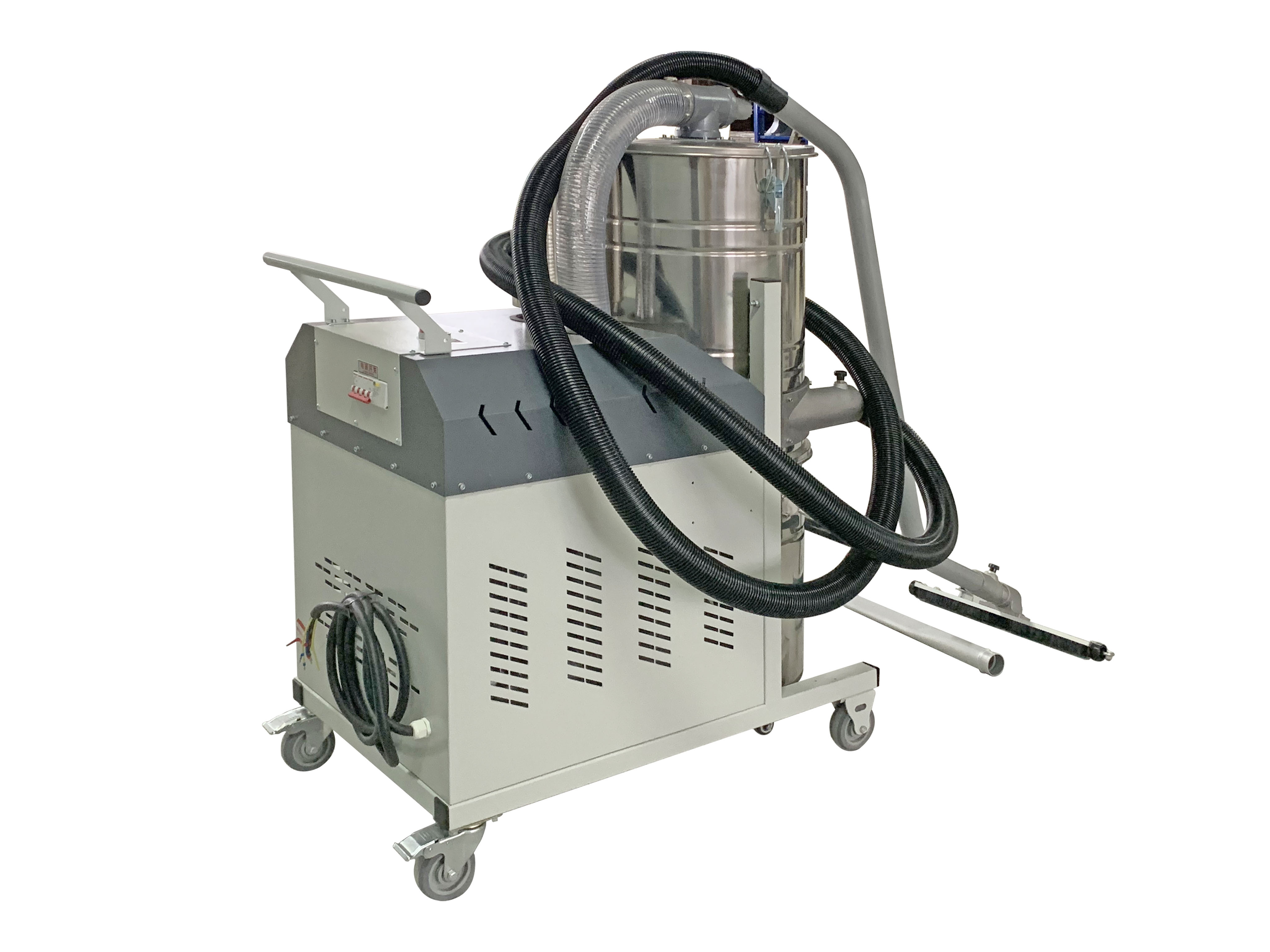 KRB-XCSY-5500手摇震尘重型工业吸尘器_5.5KW_粉尘回收-上海科瑞博